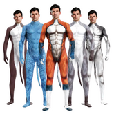 Dalmatian Zentai Body Suit With Tail
